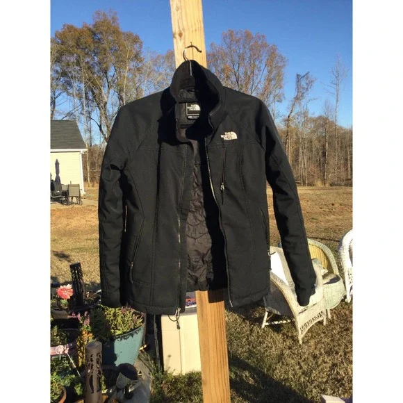 The north face womens zip up coat size XS extra small black primaloft - Picture 14 of 14